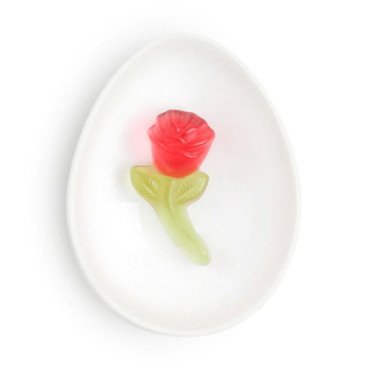 Sugarfina Long-Stem Roses Cherry Gummy - Small Candy Cube