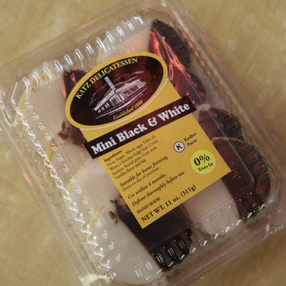 Katz's Delicatessen Mini Black and White Cookies