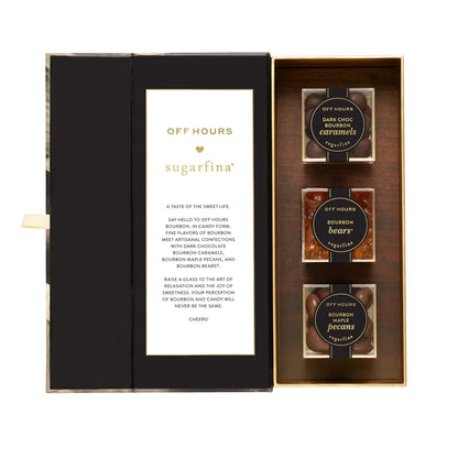 Sugarfina The Bourbon Collection 3 Piece Candy Bento Box