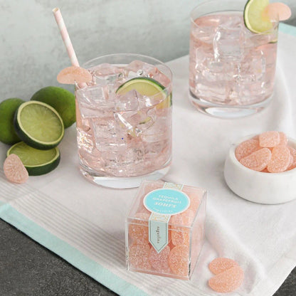 Sugarfina Tequila Grapefruit Sours Gummy - Small Candy Cube