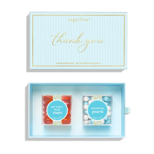 Sugarfina Thank You 2 Piece Candy Bento Box