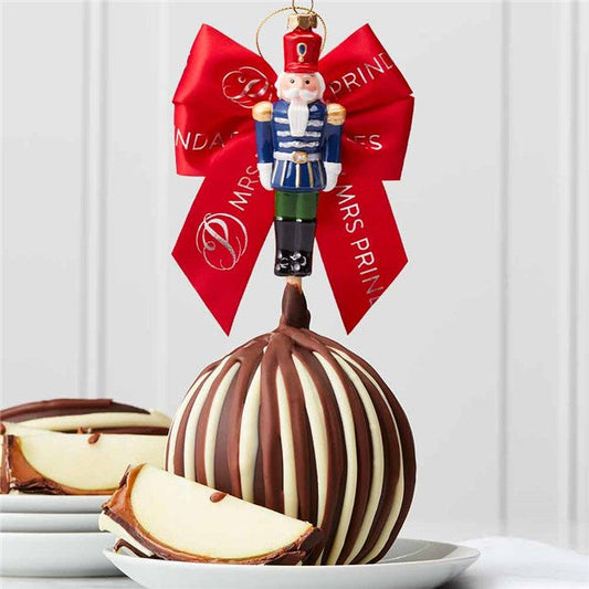 Mrs Prindables Triple Chocolate Nutcracker Jumbo Caramel Apple